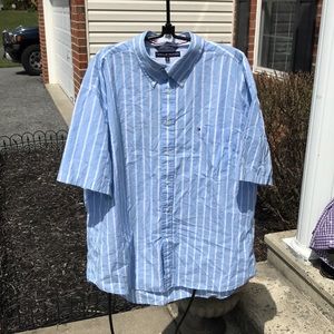 Tommy Hilfiger button up short sleeve